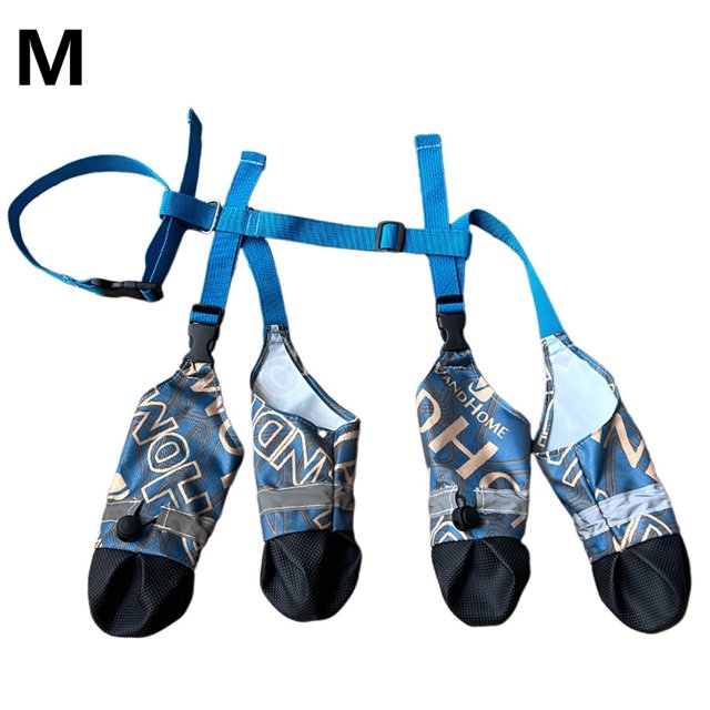 All Weather Outdoor Dog Boots Sole Design Protective Footwear For Small Medium Large Breed Dogs