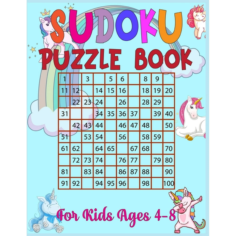 Sudoku Puzzle Book For Kids Ages 4-8 : Challenging and Fun Sudoku
