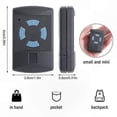 thumbnail image 5 of 2 Pack Universal Garage Door Remote Control Transmitter for 868 MHz Systems, 5 of 5