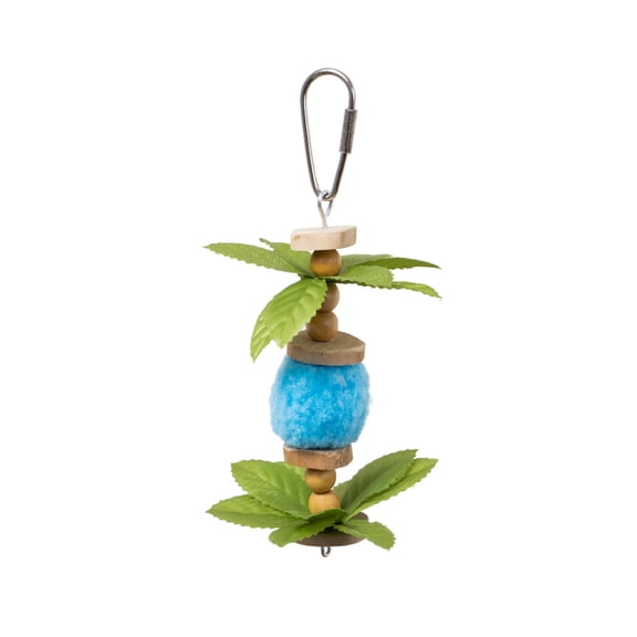Prevue Pet Products Playfuls Preen & Pacify Berry Puff Bird Toy 60233