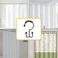 thumbnail image 5 of Kraoden Shower Curtain Hooks Rings, Rust-Proof Iron Clips for Easy Installation, Secure and Versatile Curtain Hangers for Bathrooms and Light Weighted Items, 5 of 6