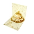 thumbnail image 6 of 3D Birthday Card Birthday Invitation Happy Birthday Card with Envelope for Women Men Husband Wife Children Anniversaries, 6 of 8