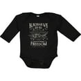 thumbnail image 3 of Inktastic Black Hawk Military Boys or Girls Long Sleeve Baby Bodysuit, 3 of 5