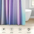 thumbnail image 3 of 4 Pcs Bathroom Sets with Shower Curtain and Rugs, Farm Cute Tractor Car, Bathroom Decor Wood Kids Tree Truck Shower Curtain Sets for Bathroom Decor, 3 of 4
