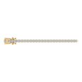 thumbnail image 2 of 0.88 Carat Diamond Tennis Bracelet in 18K Yellow Gold over Sterling Silver (7.5 Inch), 2 of 4