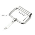 thumbnail image 2 of Uxcell 25mm Metal Roller Buckles Iron Electroplated Silver Tone 12 Pack, 2 of 5