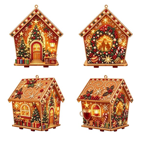 2026 Christmas Home Party Decoration Christmas DIY Ornaments Christmas Celebration Party Supplies