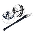 thumbnail image 4 of Sturdy Non- 9 Inch Folding Bike Rack, Rustproof Backing 16 Inch Bike Single Leg Black, 4 of 8