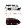 thumbnail image 3 of Stationary Passenger Right Side Quarter Window Quarter Glass Compatible with Ford Econoline 1992-2016 Models, 3 of 6