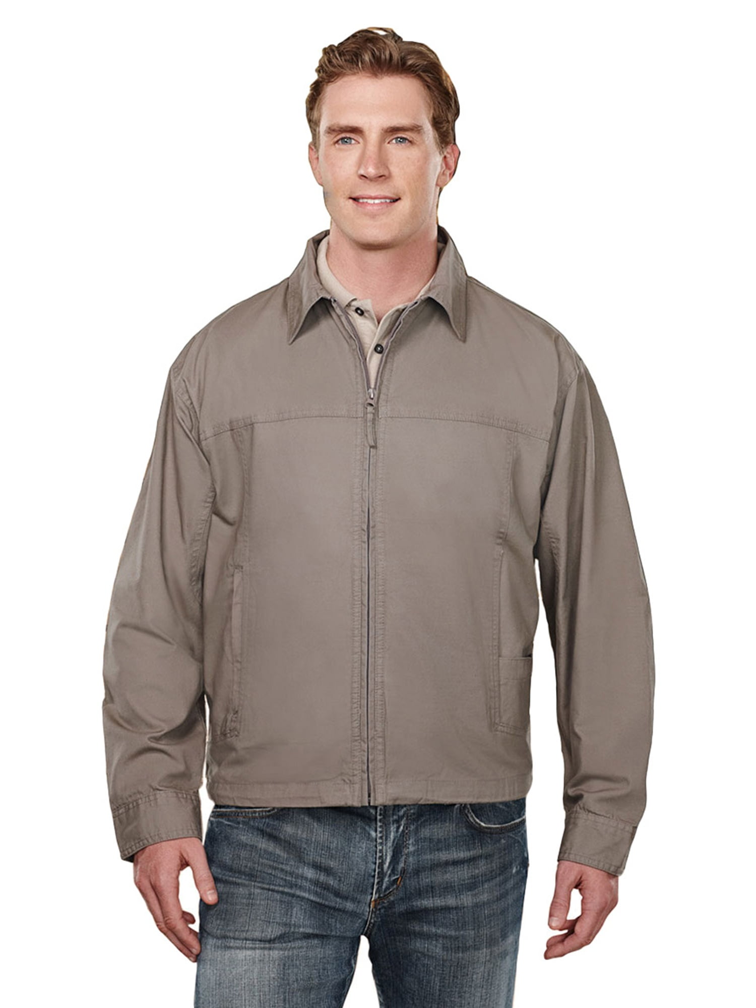 Tri-Mountain Men's Big And Tall Lightweight Poplin Jacket - Walmart.com
