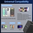 thumbnail image 3 of Cargador Looptimo USB C superrápido de 45 W para Samsung Galaxy S25, 3 of 8