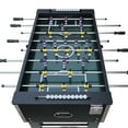 thumbnail image 2 of 54" Soccer Table in Sleek Black Design - MDF and Steel Family Game Table Perfect for Indoor Play, 2 of 10
