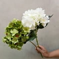 thumbnail image 4 of OIUR Artificial Hydrangea UV Resistant Fake Silk Flower Home Wedding Party Baby Shower Table Centerpiece Indoor Outdoor Faux Bloom Decoration, 4 of 6