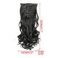 thumbnail image 3 of Kokovifyves Women's Beauty Clearance Sale Natural Synthetic Women's 16 Fiber Slender Hair, 3 of 4