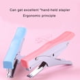 thumbnail image 5 of URTERYSER Large Size Stapler Colorful Paper Binding Stapler Business Stapler Office Stapler Desktop Stapler Paper Binding Machine Blue, 5 of 8