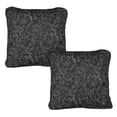 thumbnail image 1 of Cojin Decorativo Cuadrado Grande Set de 2 Zaniah Gris, 1 of 4