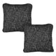 thumbnail image 1 of Cojin Decorativo Cuadrado Grande Set de 2 Zaniah Gris, 1 of 4