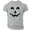 Gray #021, variant on Mens Halloween Shirts Castle Candy Graphic Crew Neck Horror Tees Skeleton Print Short Sleeve Funny Casual Tops M