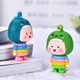 thumbnail image 1 of Gwong Juguete 2 unids Lindo Squint Dinosaur Muñeca Llavero Colgante Desktop Ornament Bag Deck Regalo Gwong 30005959, 1 of 7