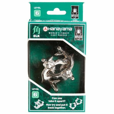 Hanayama Level 6 Cast Puzzle, Elk