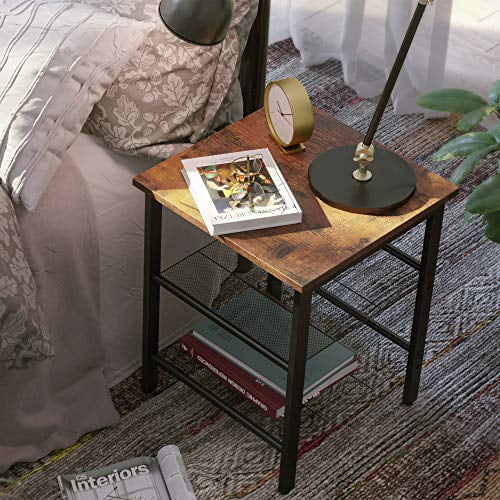 Vasagle cheap industrial nightstand