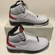 thumbnail image 5 of Ni - ke Air Jordan 2 Retro OG Chicago Men Size 9 New DX2454-106 White Varsity Red (2022), 5 of 5
