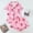 Pink, variant on Summer Pjs for Women Set Short Sleeved Shorts Lounge Set Button Up Summer Cute Pjs Kawaii Clothes Pyjamas Sleepwear
