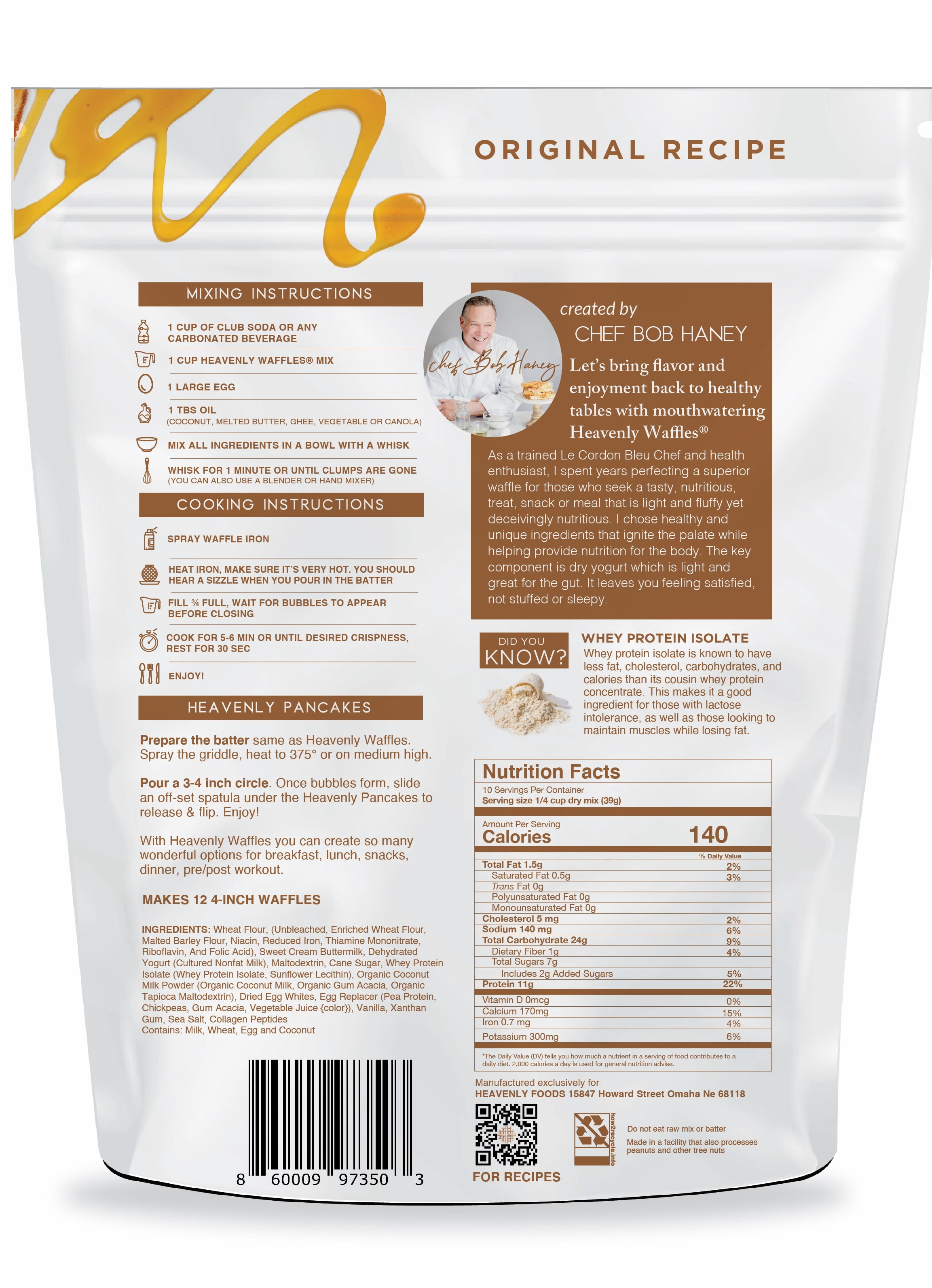 (3 pack) Original Recipe, 13.5 oz