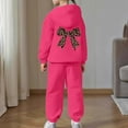 thumbnail image 4 of XEGLSBU First Day of School Outfits for Girls 5Th Grade Child Toddler Boys Girls Long Sleeve Solid Warm Hoodie Pullover Tops Pants Kids Outfits Sweat Suit Size 12-13 Years, 4 of 7