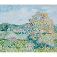 thumbnail image 3 of Camille Pissarro 23x20 Black Modern Framed Museum Art Print Titled - The Grand Noyer in Eragny, Autumn (circa 1890), 3 of 5