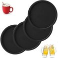 thumbnail image 1 of Set of 4 Silicone Coasters - Non-Slip Cup Coasters, Drink Coasters, Table Protection, 1 of 5