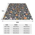 thumbnail image 3 of Sikiie Wildflowers Ultra-Soft Micro flannel Blanket Luxury All Seasons Warm Blanket for Bedding Sofa and Travel (4 sizes)-60"x50", 3 of 7
