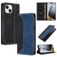 thumbnail image 1 of Funda FOXDOCK para iPhone 13 Mini de Cuero Premium Bicolor con Ranuras RFID, Carcasa Tipo Billetera Antigolpes y Soporte Plegable, 1 of 6