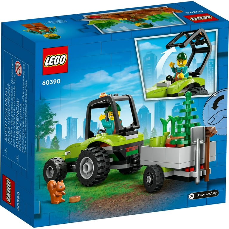 LEGO City Park Tractor and Trailer Toy Farm Vehicle 60390
