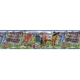 thumbnail image 1 of Horses Wallpaper Border MRL2430, 1 of 1