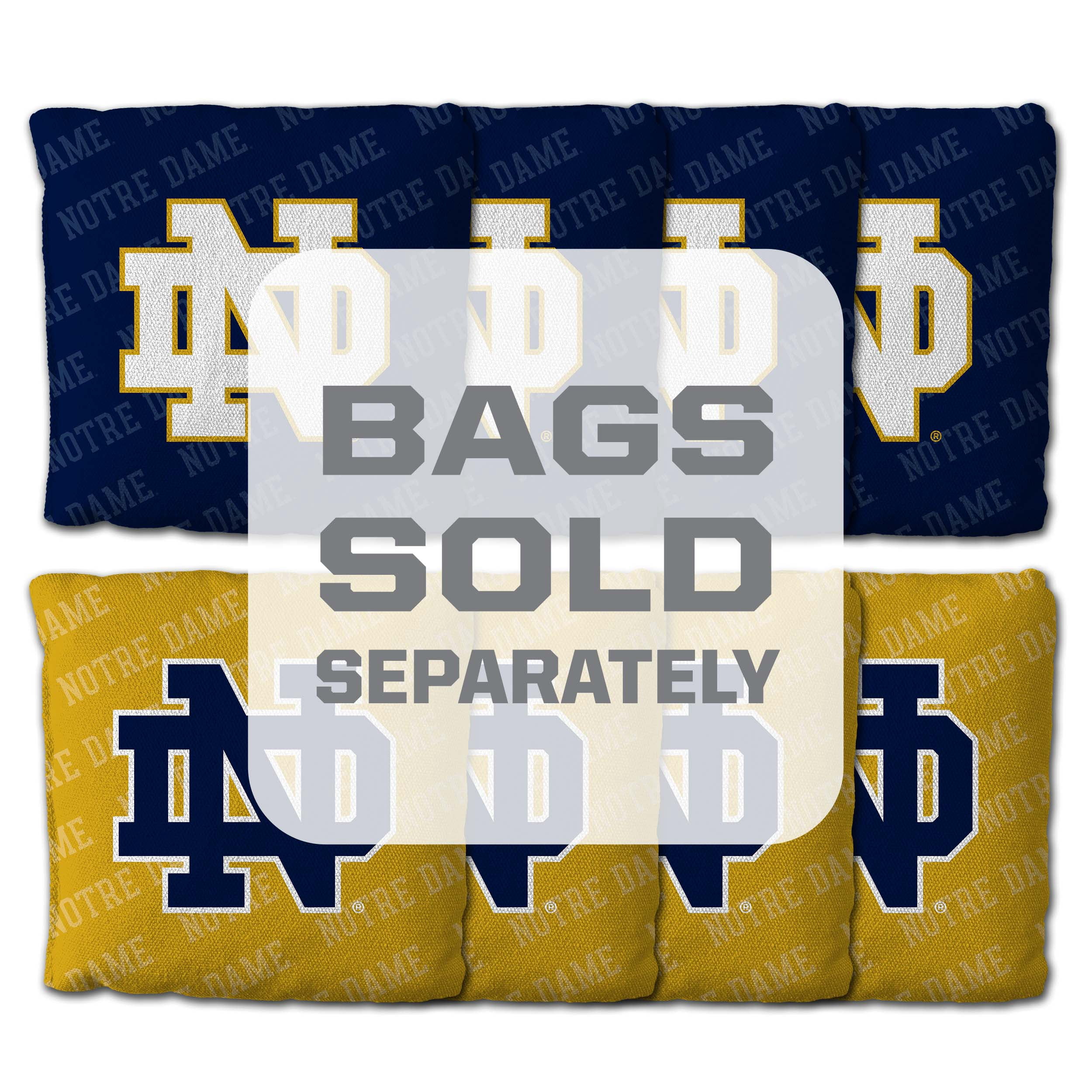 YouTheFan NCAA Notre Dame Fighting Irish 2' x 3' Cornhole Game No Bags