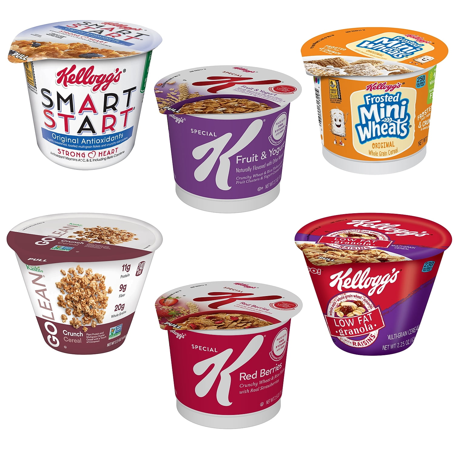 (Price/Pack)Kellogg 3800018315 Kellogg Total Assortments Wellness 2.2oz 60Ct
