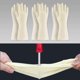 thumbnail image 1 of SZTXJ 3 Pairs of Cleaning Gloves, Dishwashing Gloves, Heavy Duty Reusable Rubber Kitchen Gloves, Bathroom, White, Size M, 1 of 4
