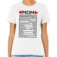 thumbnail image 2 of Mom Nutrition Facts Shirt Unisex Large White, 2 of 5