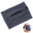thumbnail image 3 of EeaseCA Sac de Bras de Sport Portable Brassard Multifonction Poches Poignet Cellulaire Argent Clés Porte-Cartes Jogging Course Cyclisme Randonnée pour Téléphones Taille m (Gris), 3 of 7
