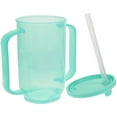 thumbnail image 2 of Qumonin Adult Sippy Cup with Straw Handles for Elderly and Maternity, 2 of 7