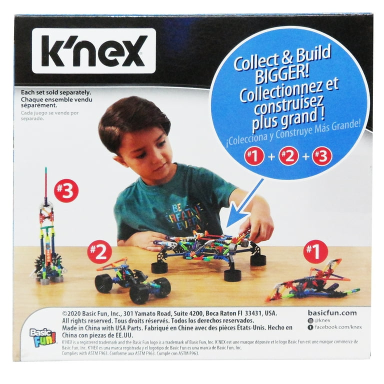 K'nex 17021 Imagine Set Space Shuttle Construction-60 Pieces-Ages