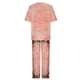 thumbnail image 4 of ICHUANYI Clearance Women's Summer Suit Fashion Short Printing Color Trousers Casual Two-Piece Suit(Orange, M) ICHUANYI WER2023081003674, 4 of 5