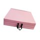thumbnail image 3 of Esterilla de ejercicios plegable de tres pliegues, almohadilla de pilates antideslizante e impermeable de cuero PU, almohadilla elástica 5 Rosa, 3 of 8