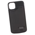 thumbnail image 5 of Funda de batería para teléfono para iOS 11 Pro Max de 6,5 pulgadas, funda protectora de carga extendida, 6000 mAh, indicador de carga, funda delgada, color negro, 5 of 5