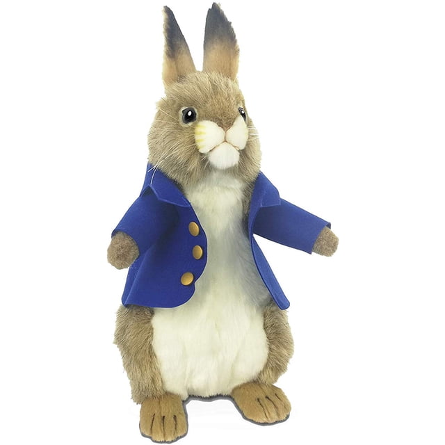 Plush - Hansa - Bunny Male 13" Soft Doll New 7812