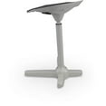 thumbnail image 3 of MooreCo Elate Perch 33.8" Adjustable Polyurethane Stool with Steel Base in Black, 3 of 11