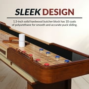 Hathaway Merlot 9-ft Shuffleboard Table