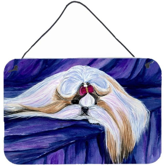 Shih Tzu Indoor Aluminium Metal Wall Or Door Hanging Prints