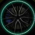 thumbnail image 4 of KAKOWELY car wheel rim decal 8pcs Creative Reflective Car Wheel Rim Decal Luminous Sticker For Cars And Motorcycles Easy Diy Installation Reflective Wheel Sticker 60cm, 4 of 5